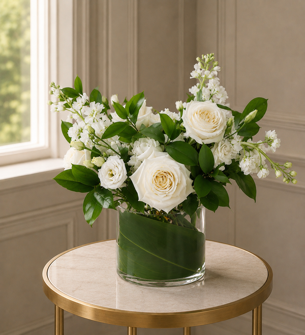 White garden elegance
