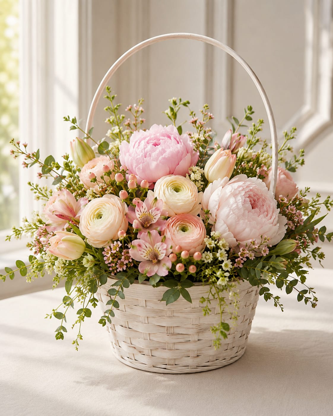 Shavuos garden basket