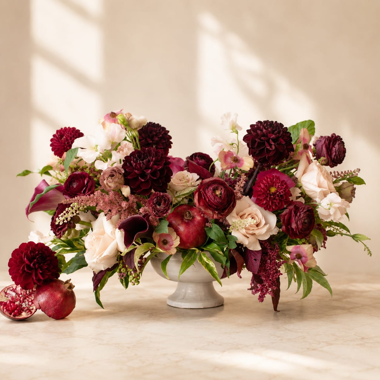Burgundy bloom